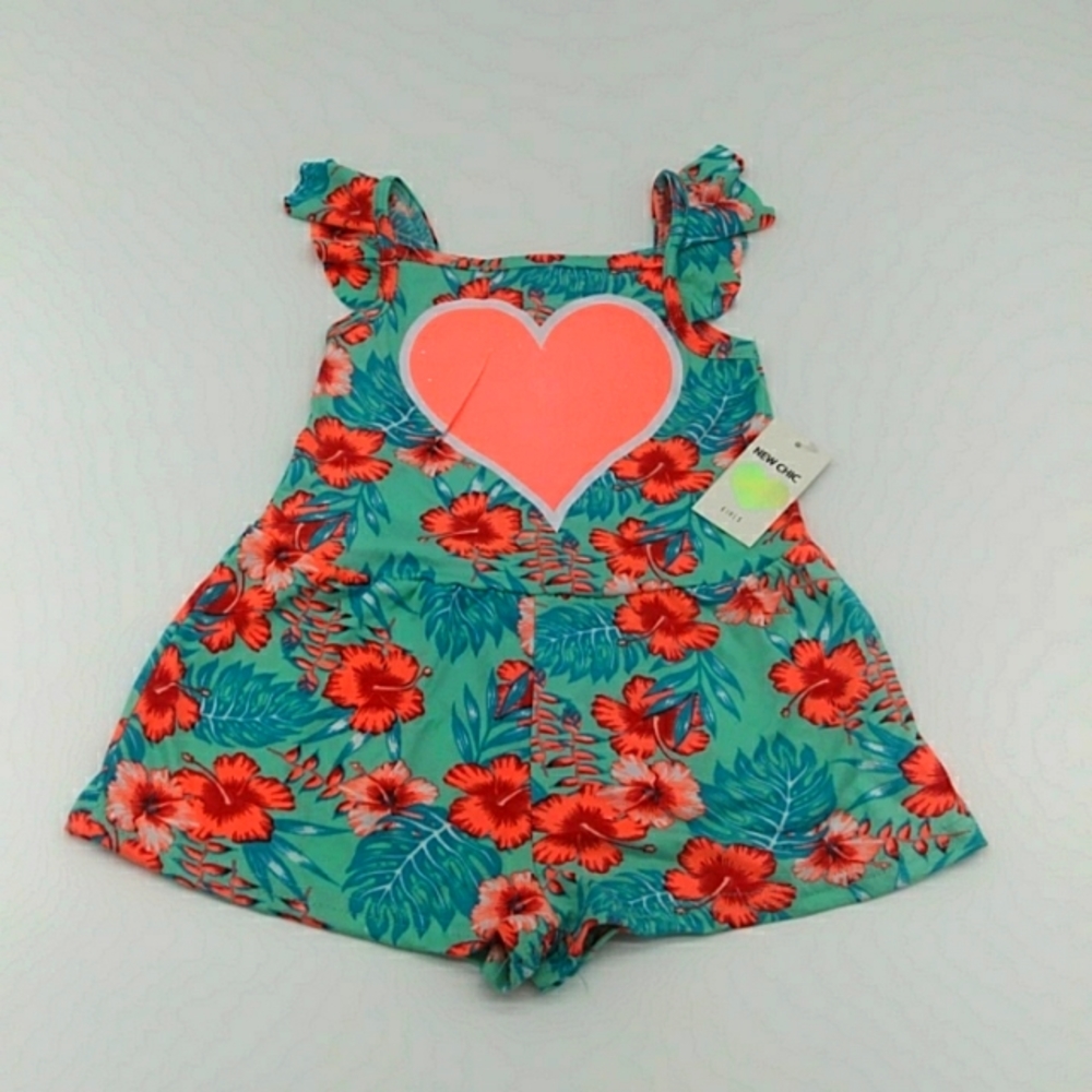 New chic Baby Girls Heart Romper